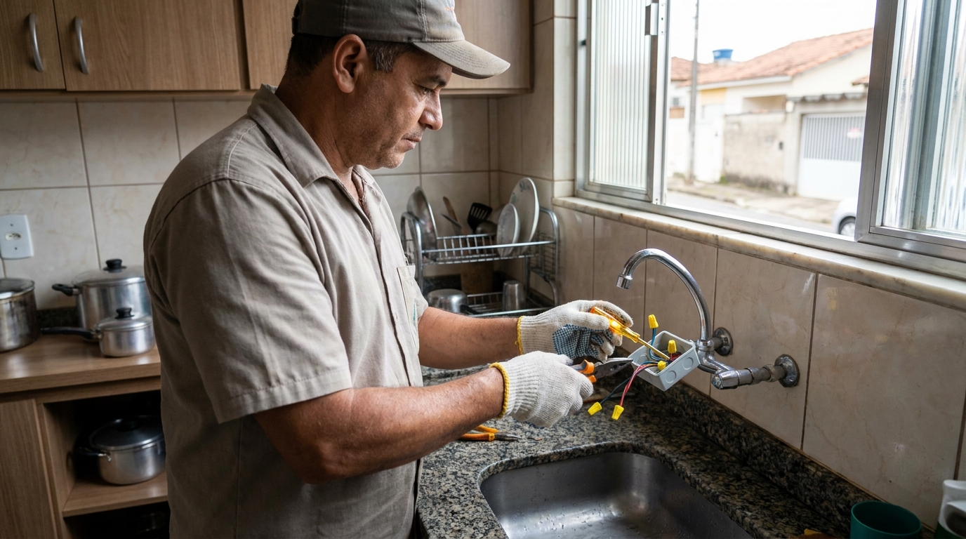 Adequação de Ponto Elétrico em Duque de Caxias‑RJ